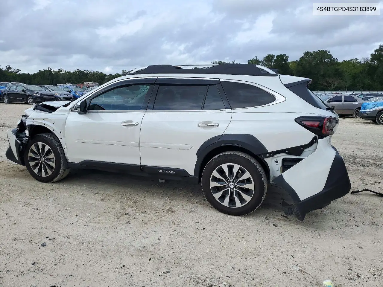 2025 SUBARU OUTBACK VIN 4S4BTGPD4S3183899 — фото 2