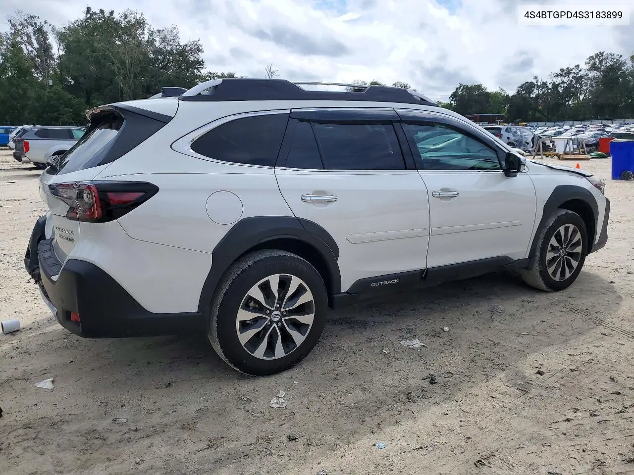 2025 SUBARU OUTBACK VIN 4S4BTGPD4S3183899 — фото 3