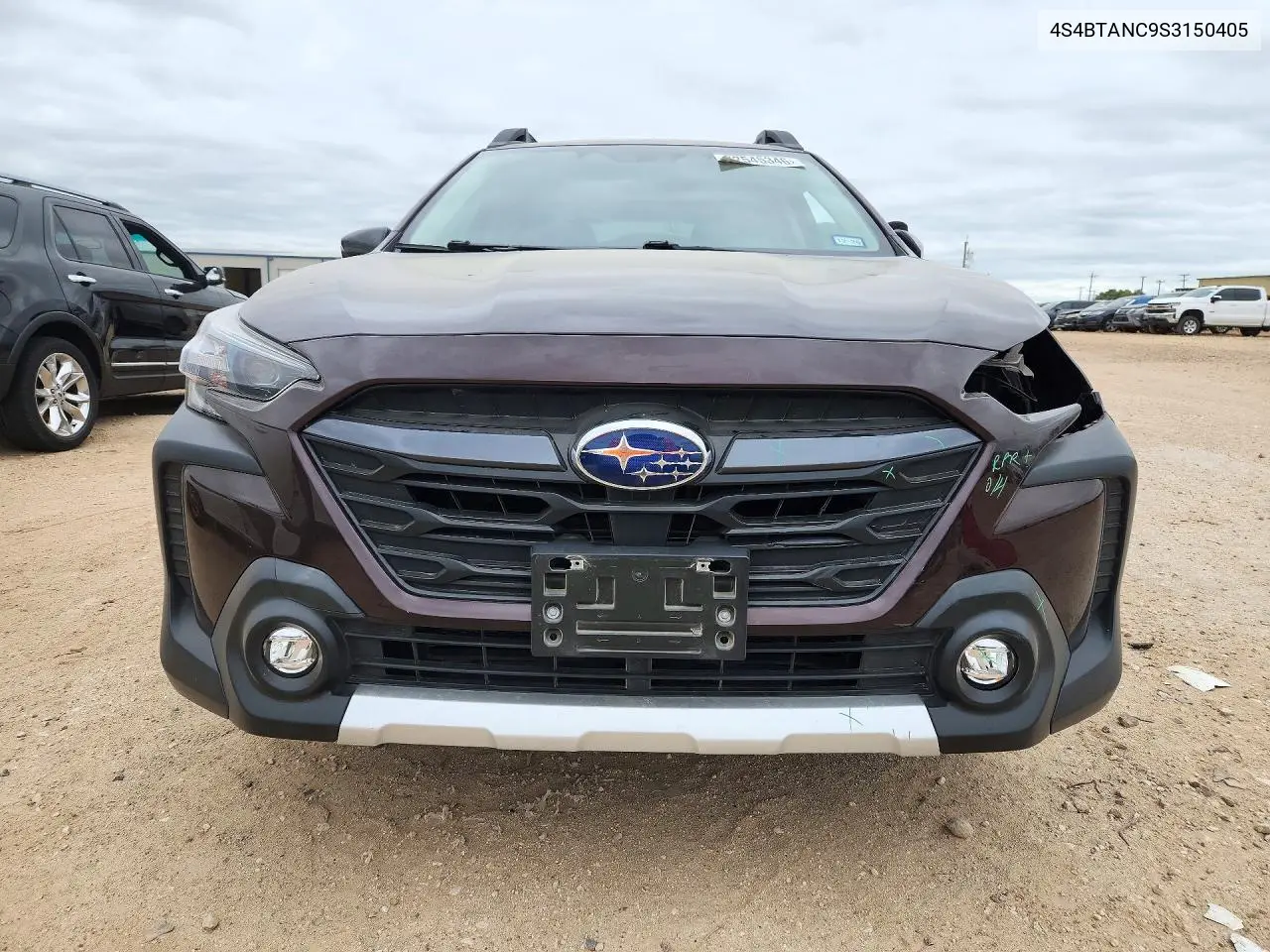 2025 SUBARU OUTBACK VIN 4S4BTANC9S3150405 — фото 5