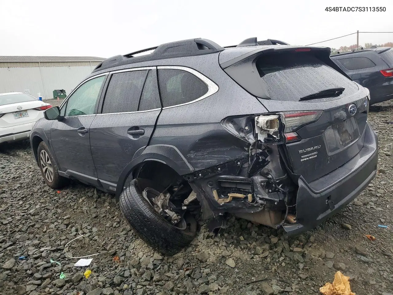 2025 SUBARU OUTBACK VIN 4S4BTADC7S3113550 — фото 2