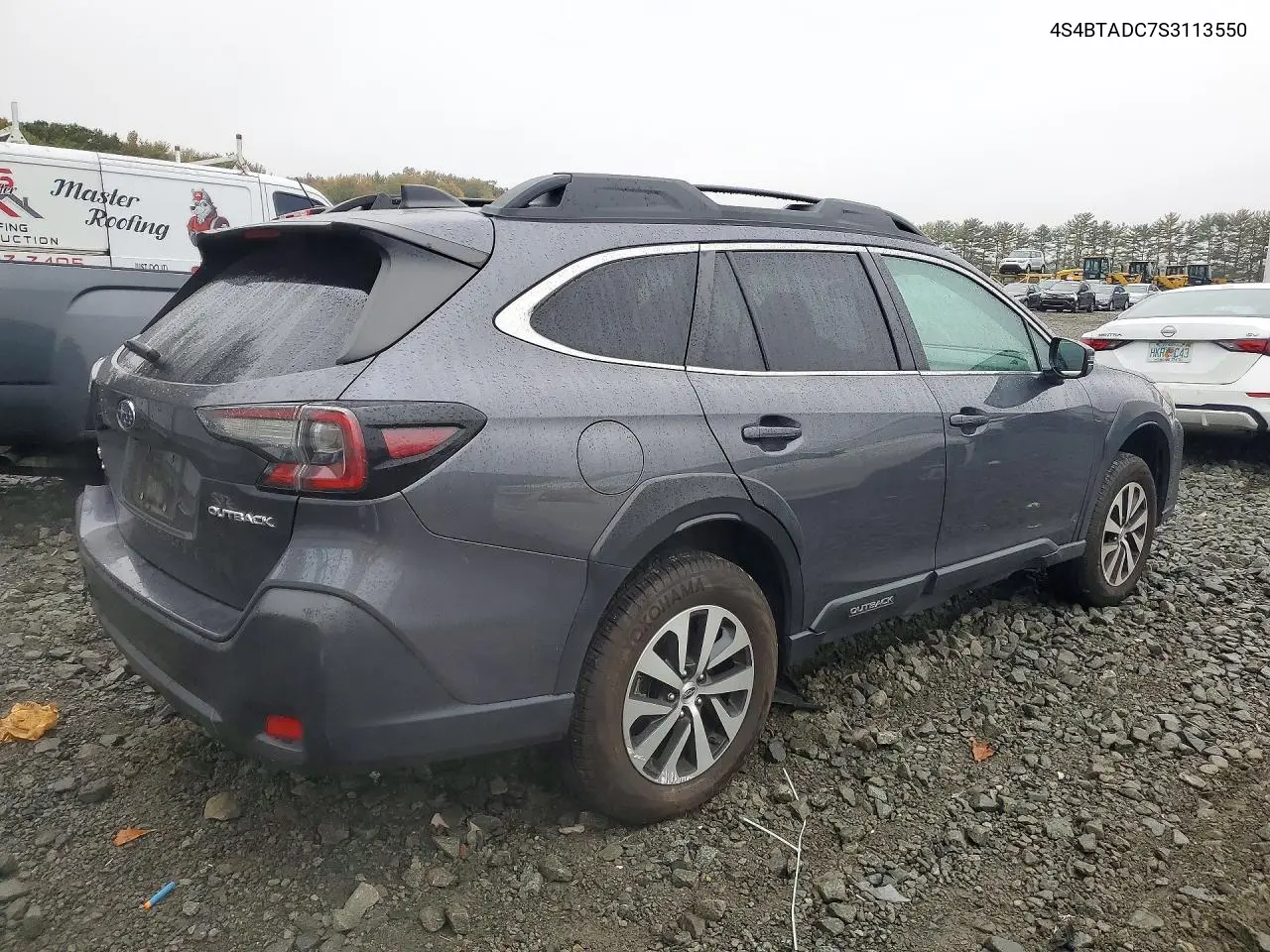 2025 SUBARU OUTBACK VIN 4S4BTADC7S3113550 — фото 3