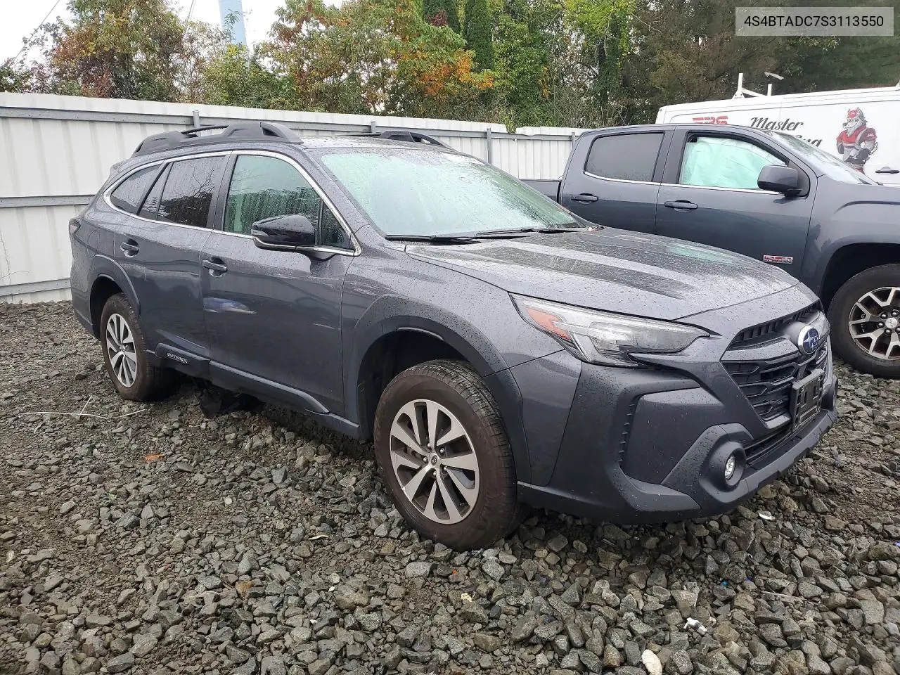 2025 SUBARU OUTBACK VIN 4S4BTADC7S3113550 — фото 4