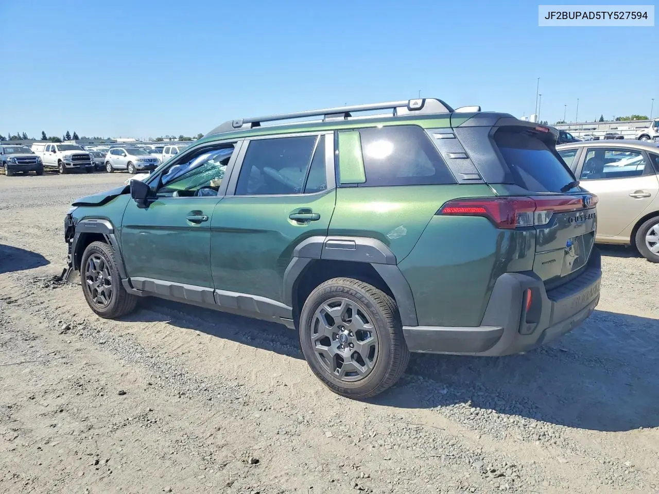 2026 SUBARU OUTBACK VIN JF2BUPAD5TY527594 — фото 2
