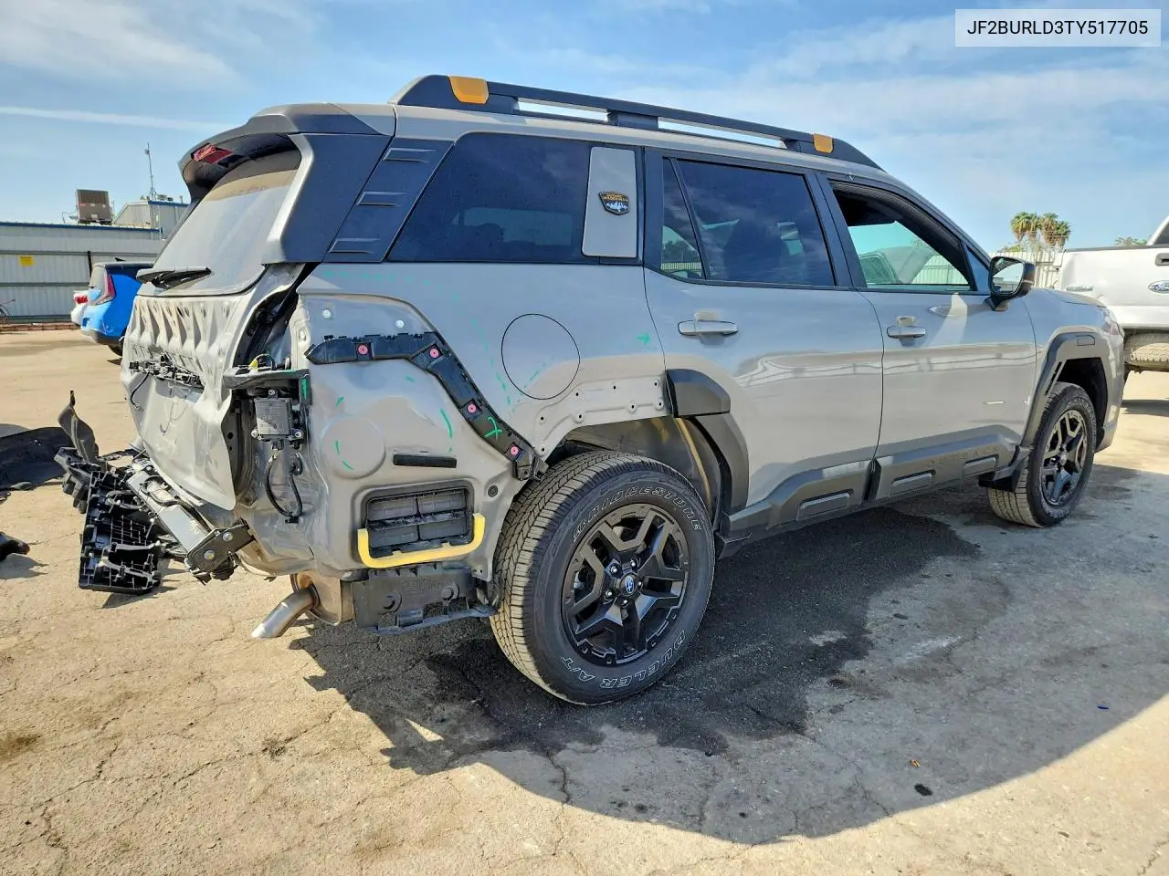 2026 SUBARU OUTBACK VIN JF2BURLD3TY517705 — фото 3