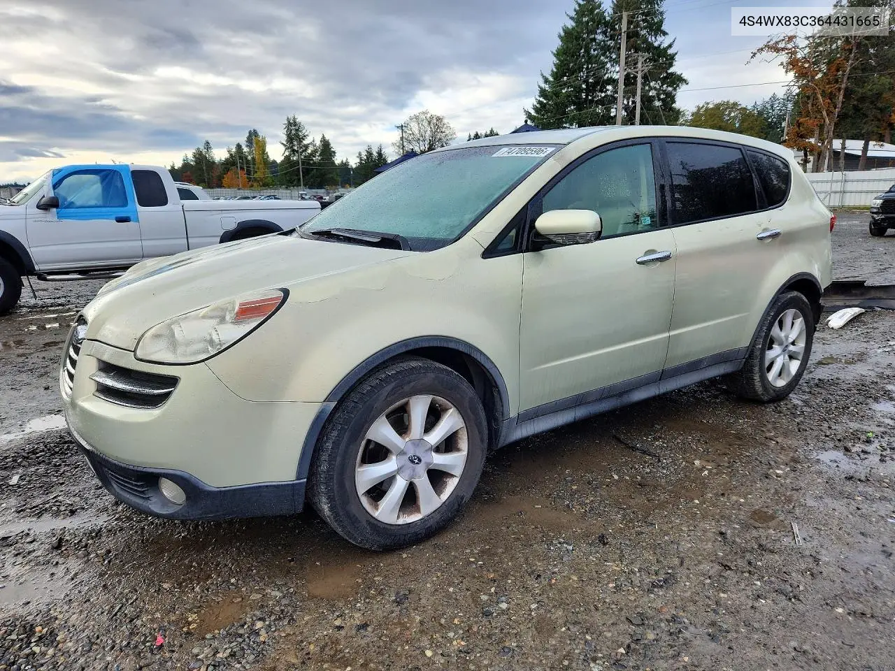 SUBARU TRIBECA 2006, VIN 4S4WX83C364431665