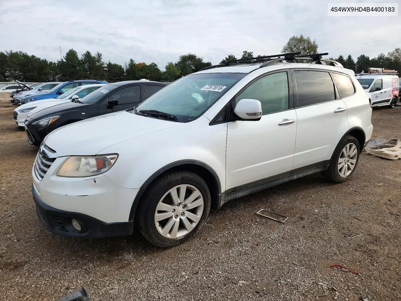 SUBARU TRIBECA 2011, VIN 4S4WX9HD4B4400183