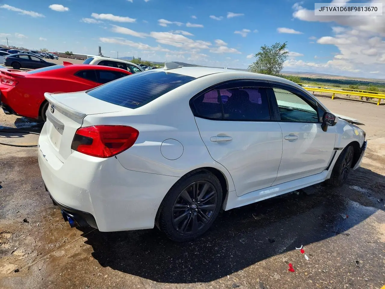 2015 SUBARU WRX VIN JF1VA1D68F9813670 — фото 3