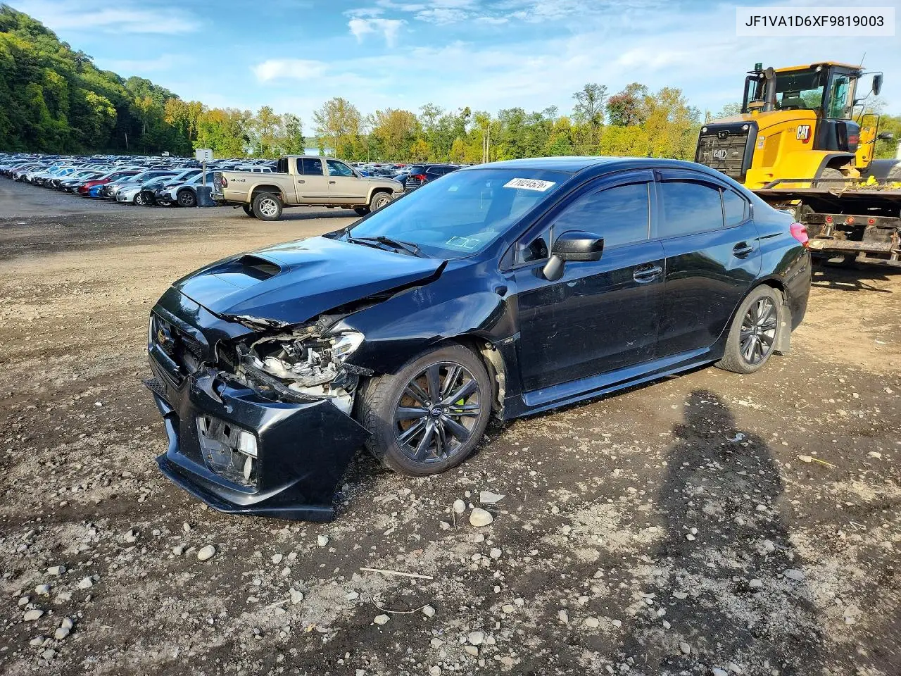 SUBARU WRX 2015, VIN JF1VA1D6XF9819003