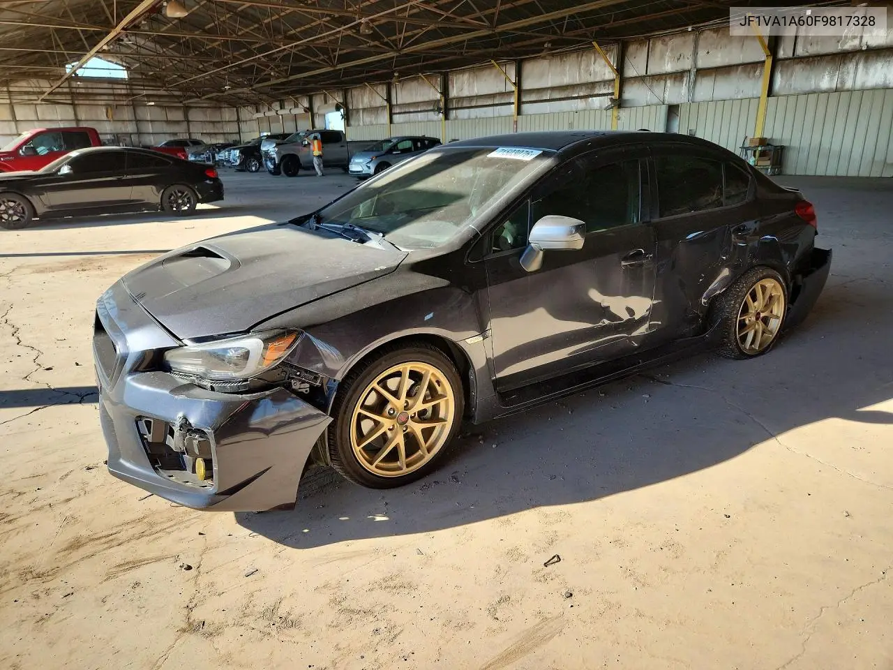 SUBARU WRX 2015, VIN JF1VA1A60F9817328