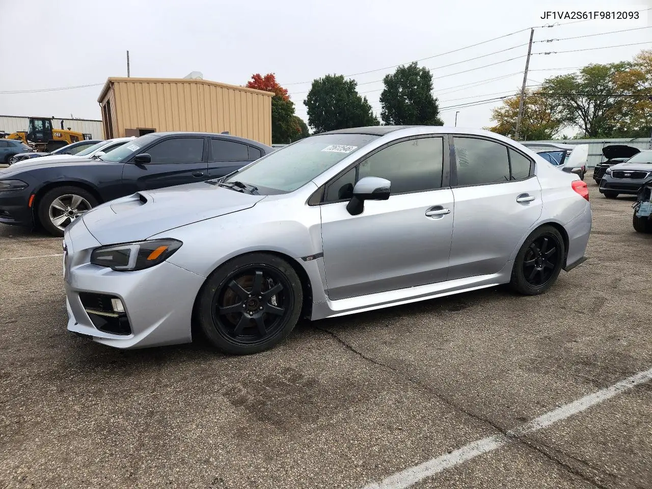SUBARU WRX 2015, VIN JF1VA2S61F9812093