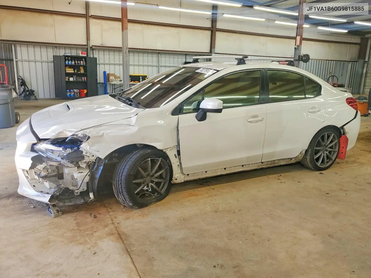 SUBARU WRX 2016, VIN JF1VA1B60G9815885
