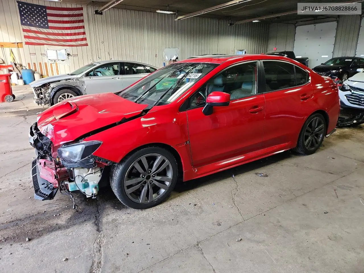 SUBARU WRX 2016, VIN JF1VA1J67G8828866