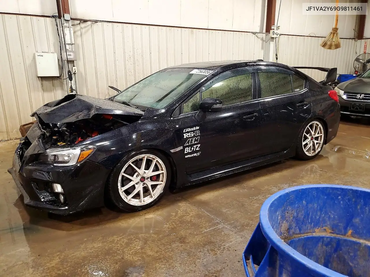 SUBARU WRX 2016, VIN JF1VA2Y69G9811461
