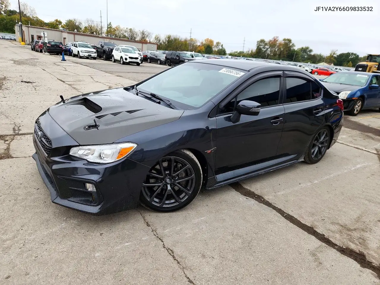 SUBARU WRX 2016, VIN JF1VA2Y66G9833532