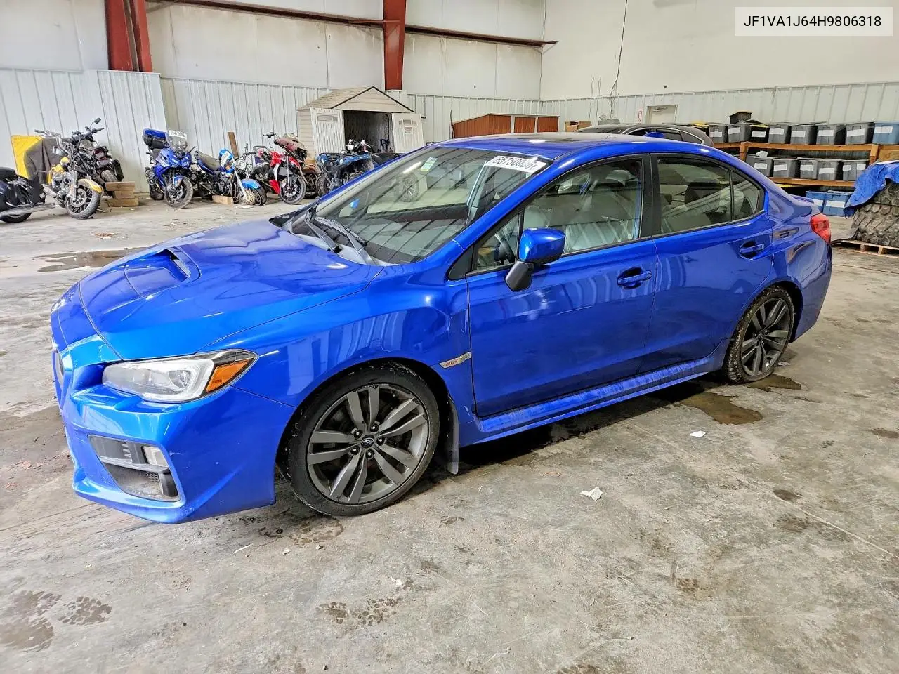 SUBARU WRX 2017, VIN JF1VA1J64H9806318