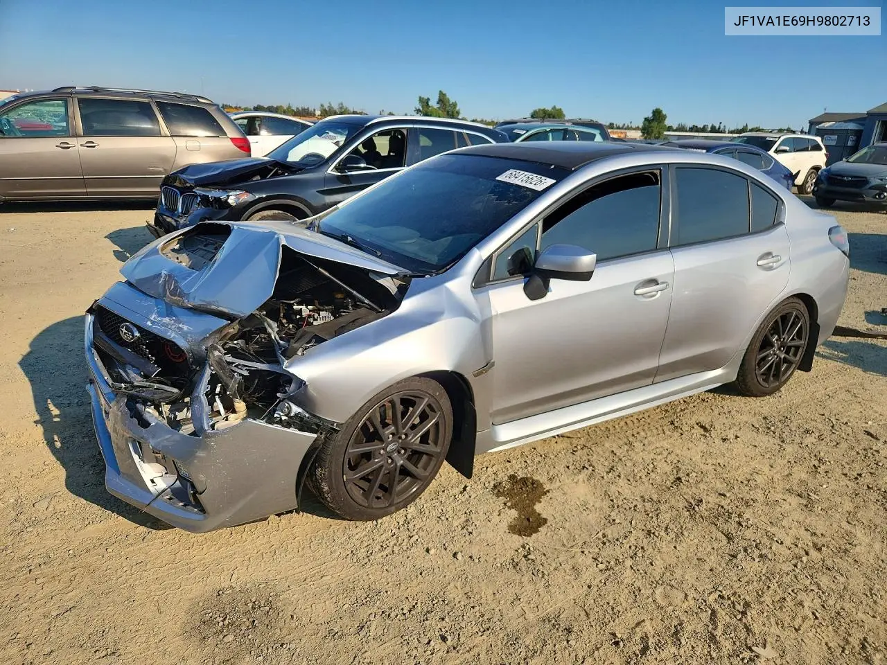 SUBARU WRX 2017, VIN JF1VA1E69H9802713