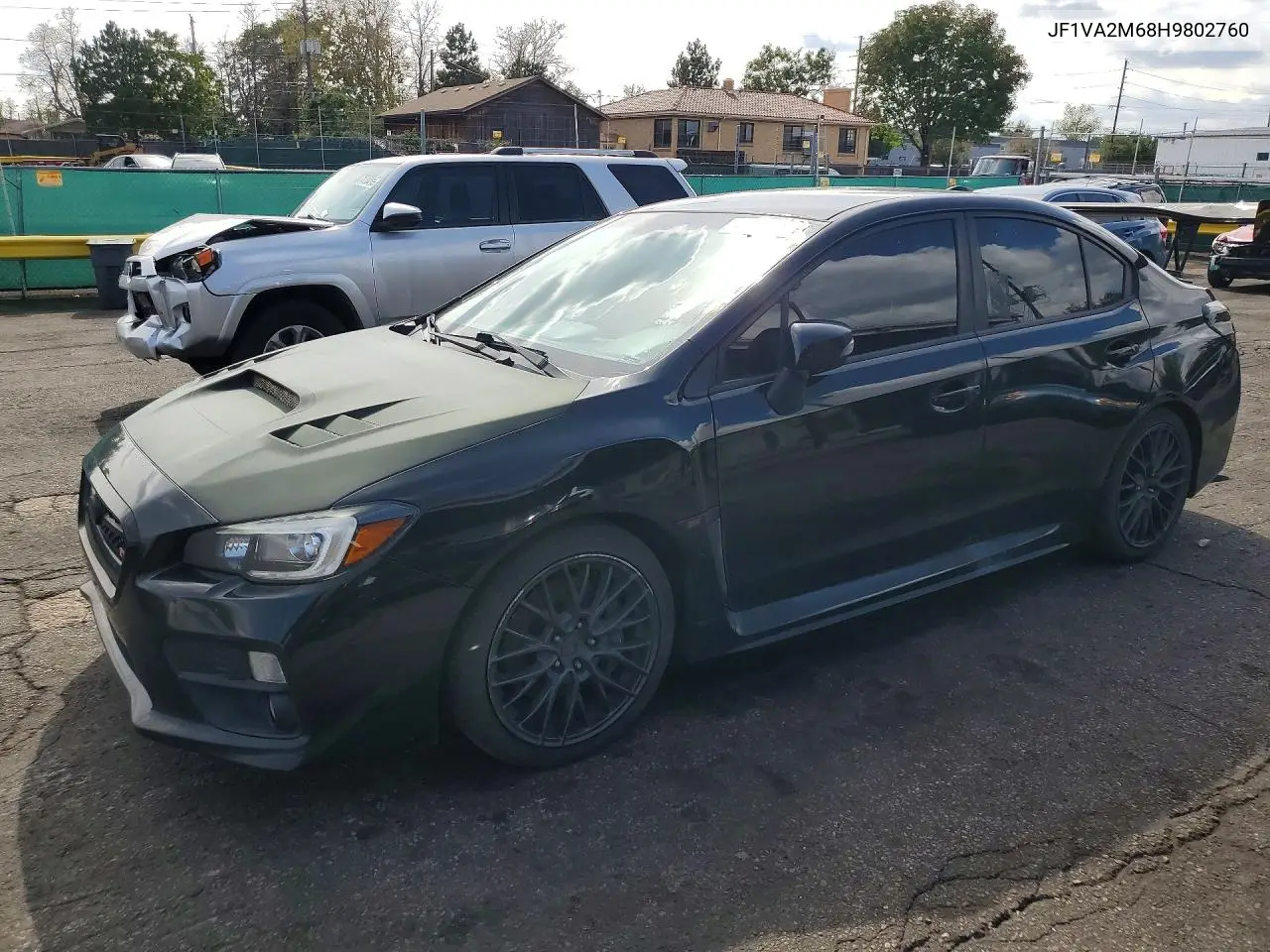 SUBARU WRX 2017, VIN JF1VA2M68H9802760