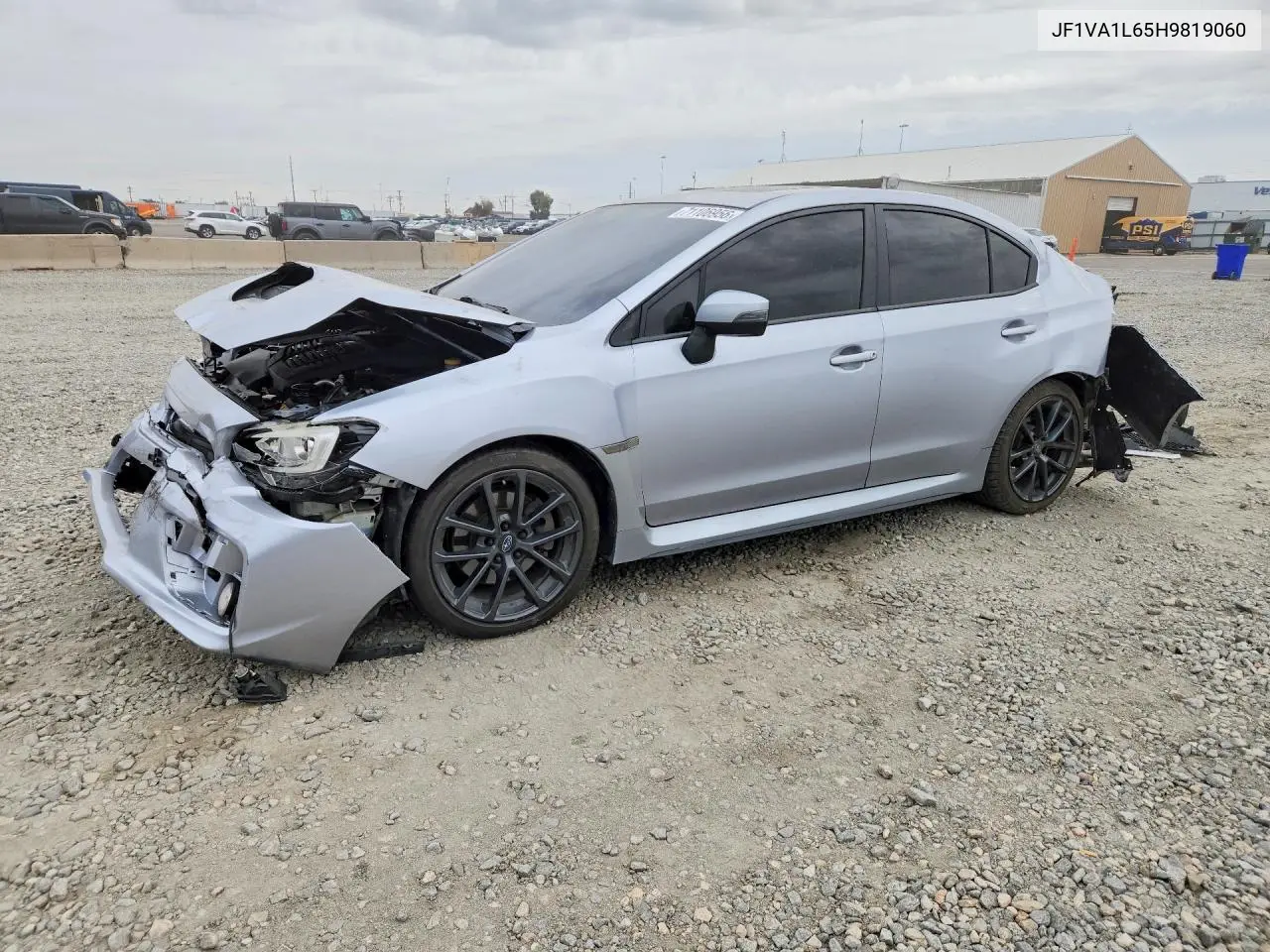 SUBARU WRX 2017, VIN JF1VA1L65H9819060