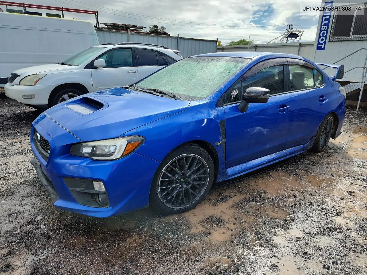 SUBARU WRX 2017, VIN JF1VA2M63H9808174