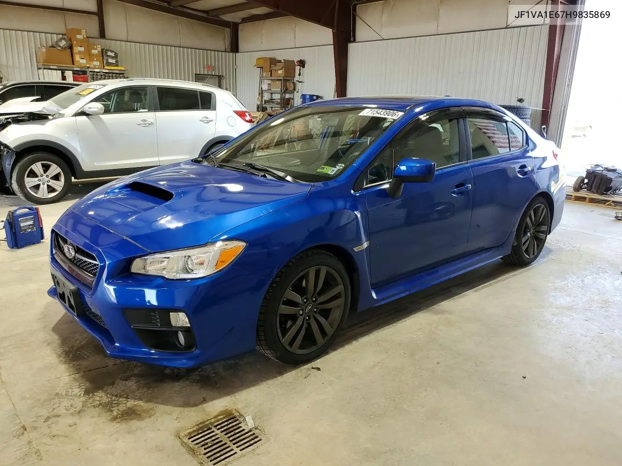 SUBARU WRX 2017, VIN JF1VA1E67H9835869
