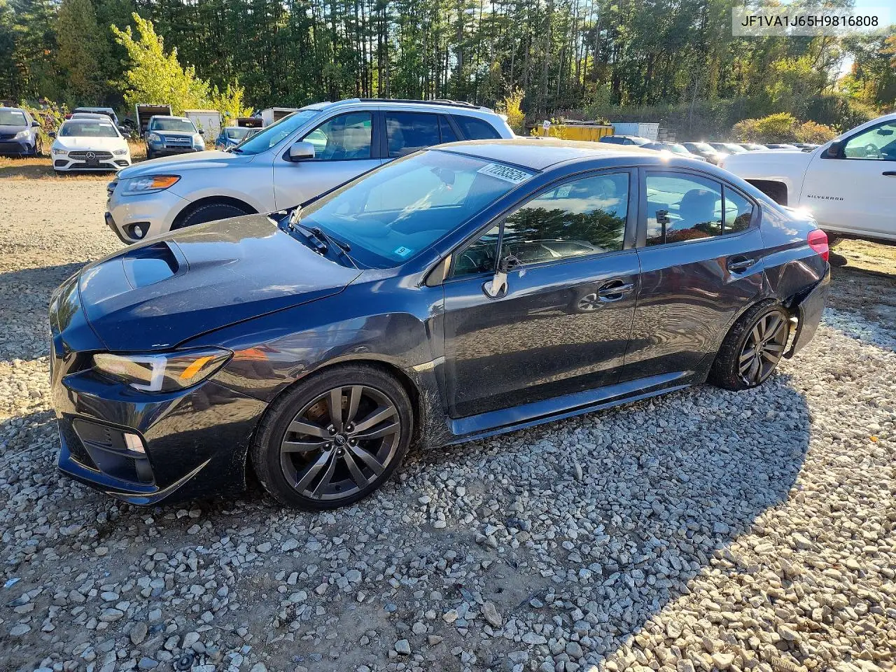 SUBARU WRX 2017, VIN JF1VA1J65H9816808