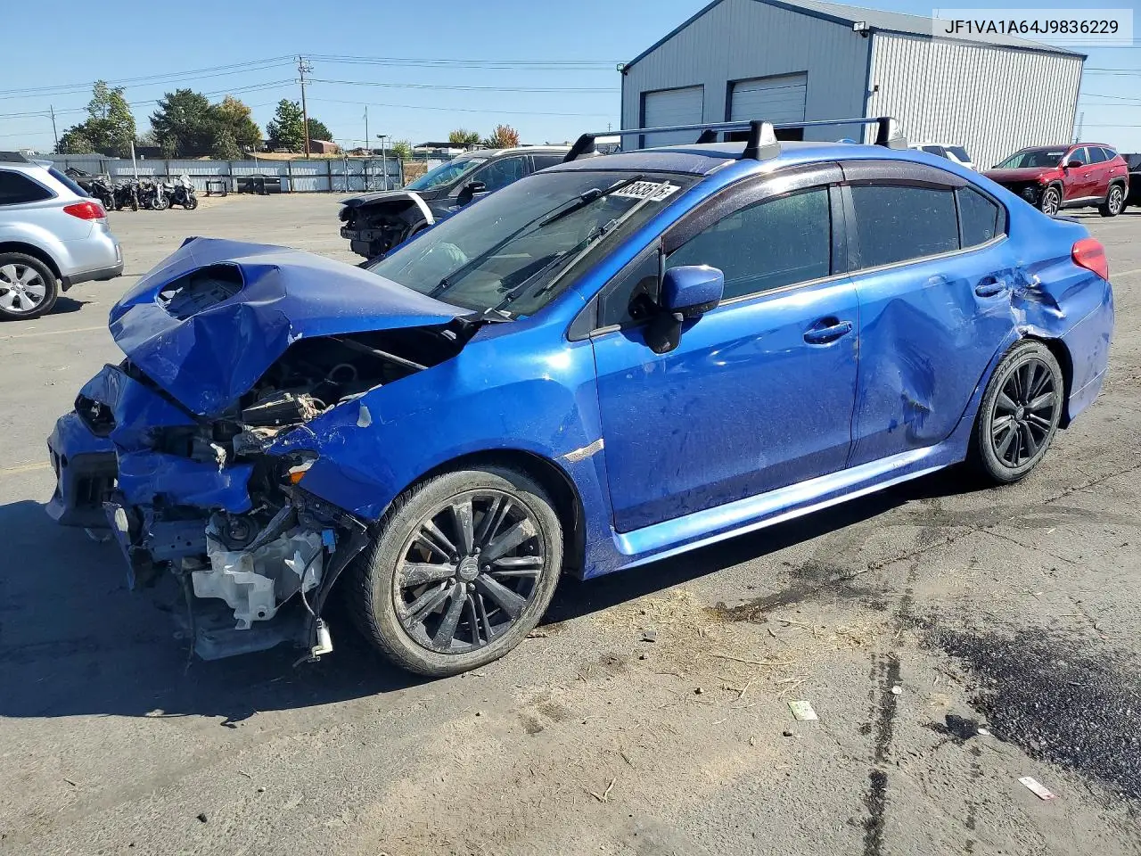 SUBARU WRX 2018, VIN JF1VA1A64J9836229