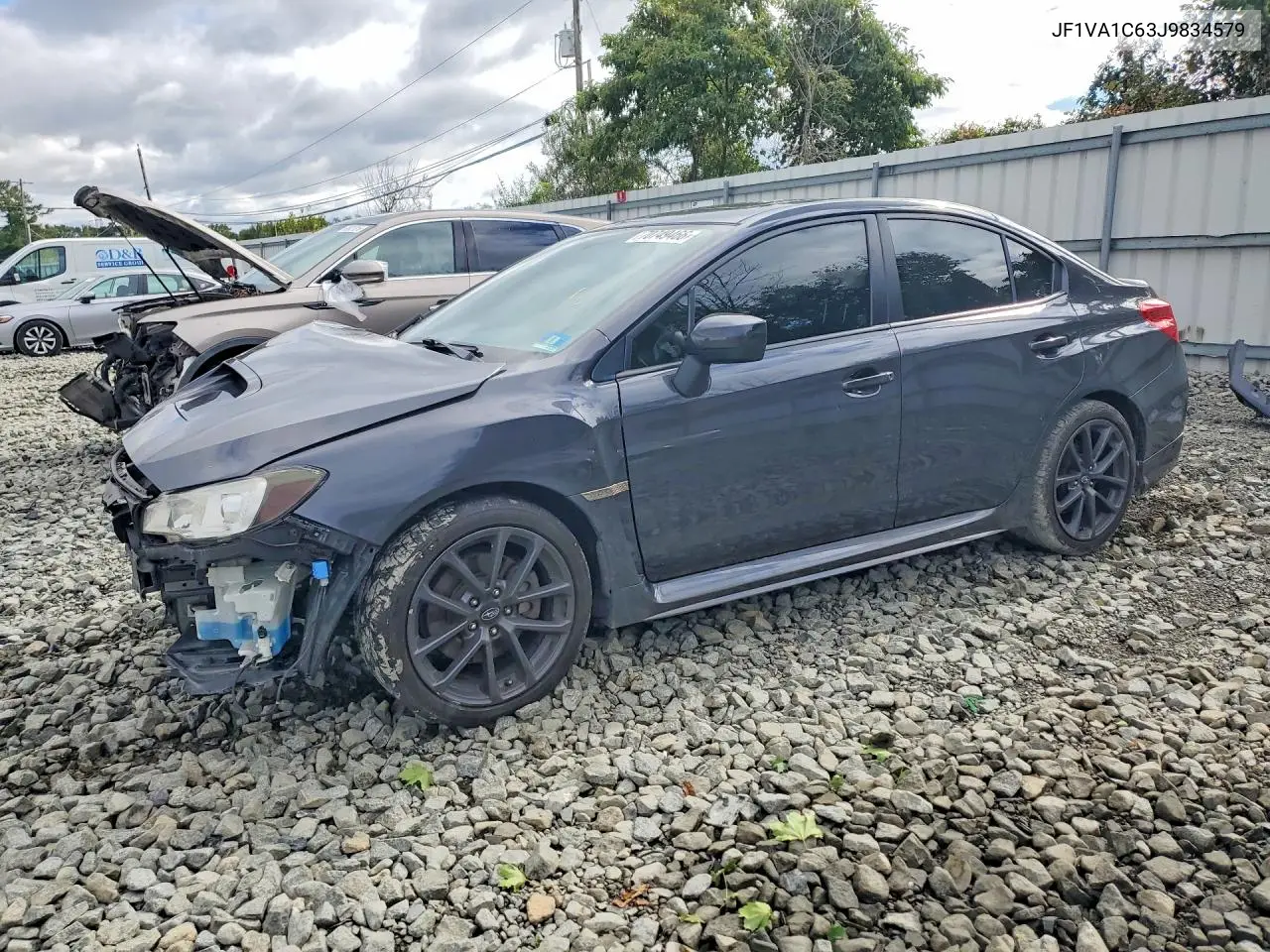 SUBARU WRX 2018, VIN JF1VA1C63J9834579