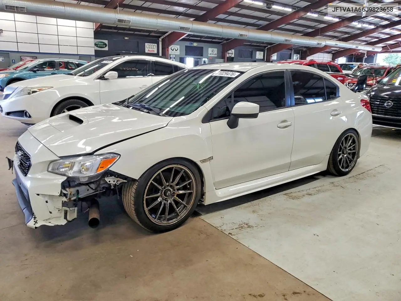 SUBARU WRX 2018, VIN JF1VA1A66J9823658