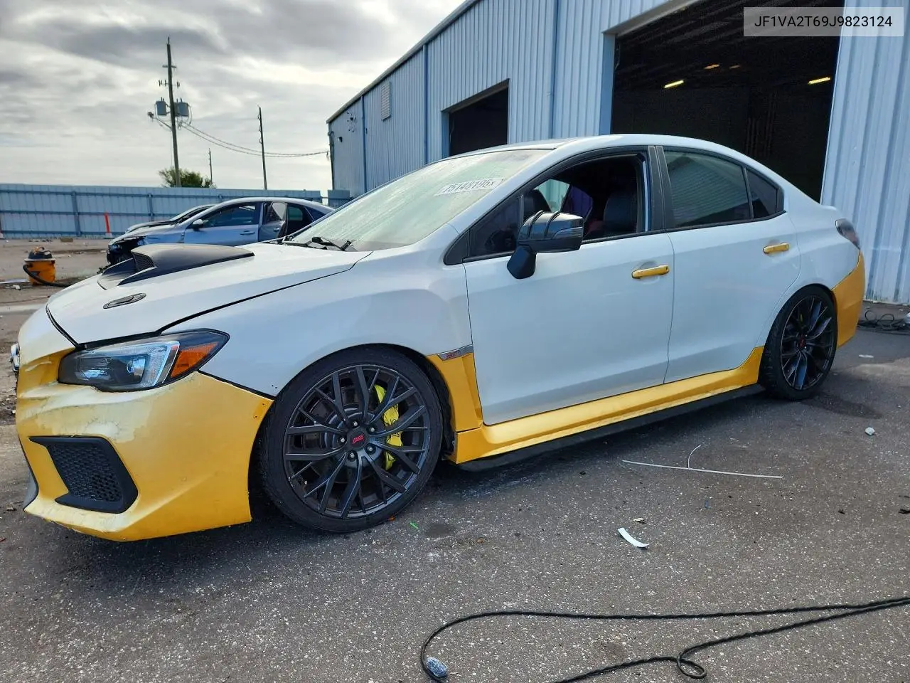 SUBARU WRX 2018, VIN JF1VA2T69J9823124