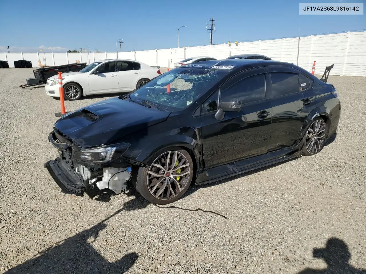 SUBARU WRX 2020, VIN JF1VA2S63L9816142