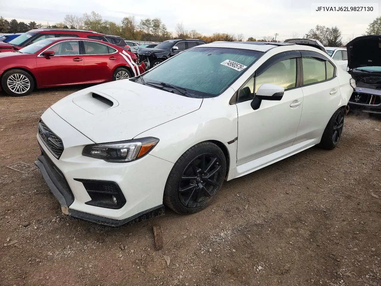 SUBARU WRX 2020, VIN JF1VA1J62L9827130