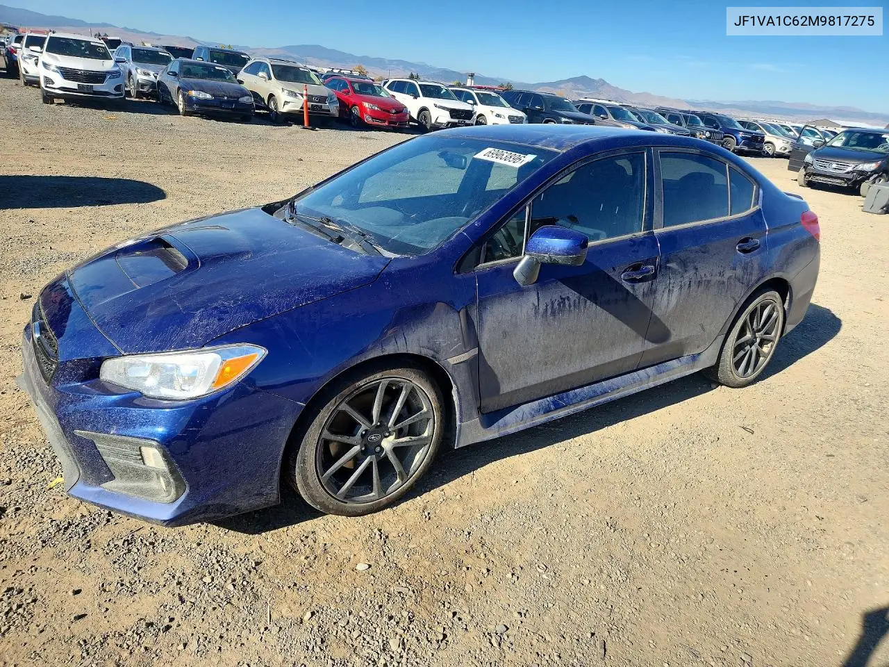 SUBARU WRX 2021, VIN JF1VA1C62M9817275