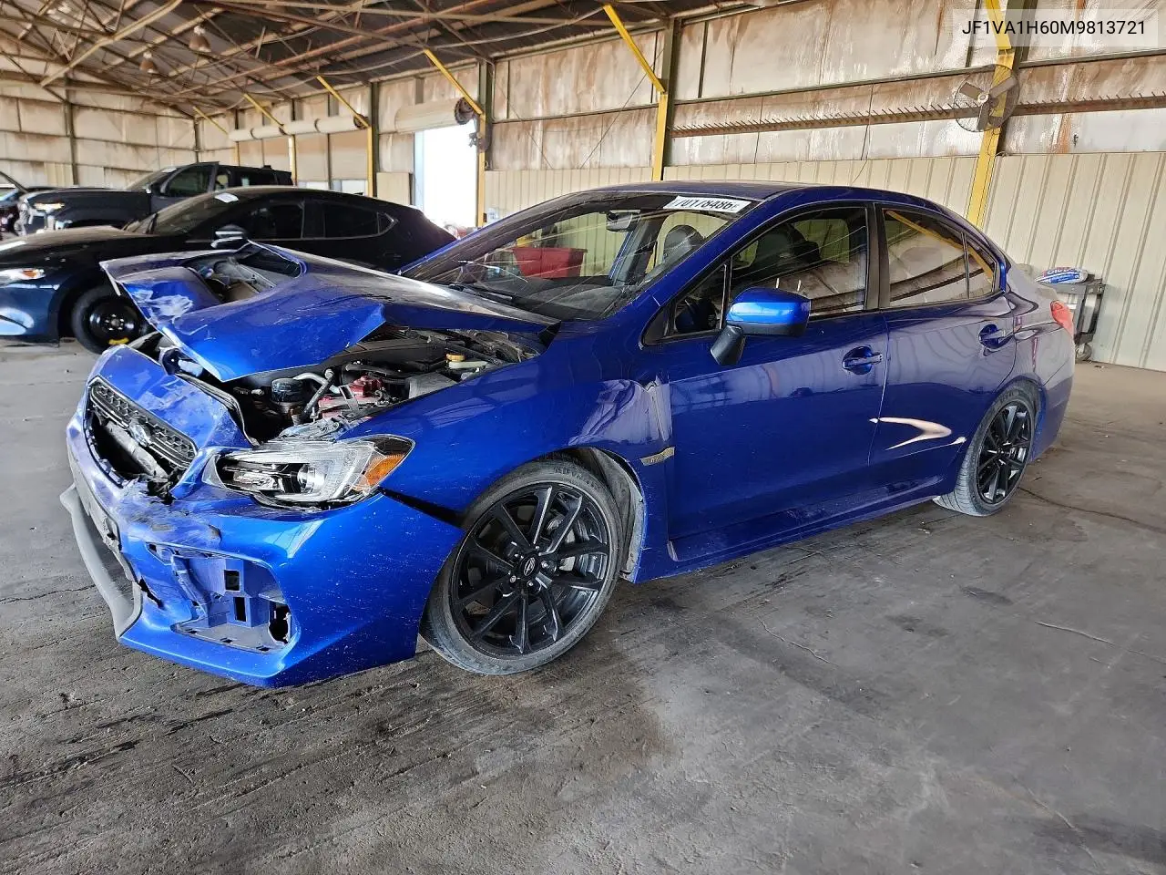 SUBARU WRX 2021, VIN JF1VA1H60M9813721