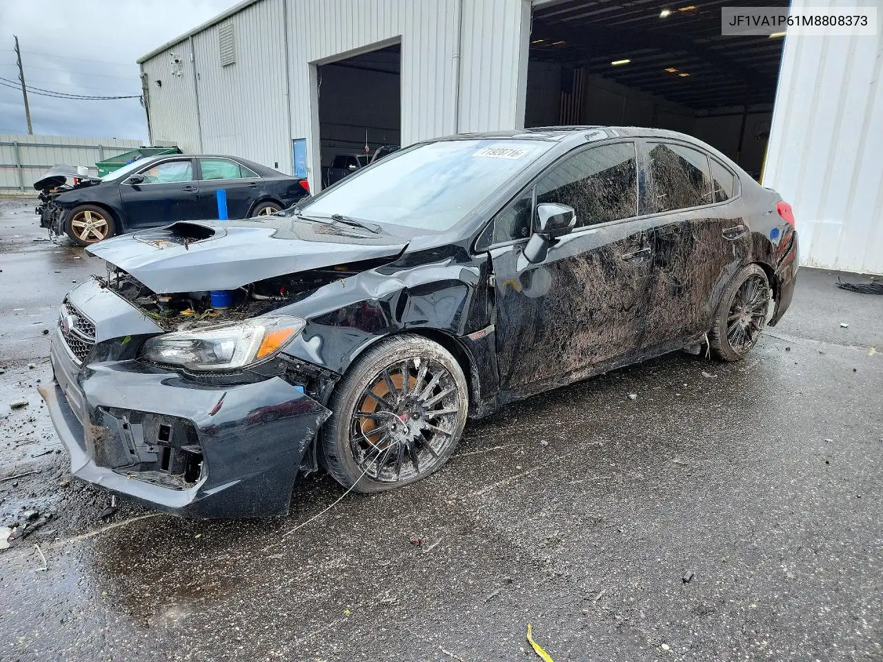SUBARU WRX 2021, VIN JF1VA1P61M8808373