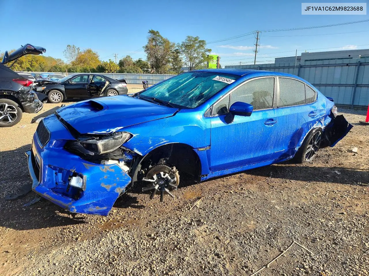 SUBARU WRX 2021, VIN JF1VA1C62M9823688