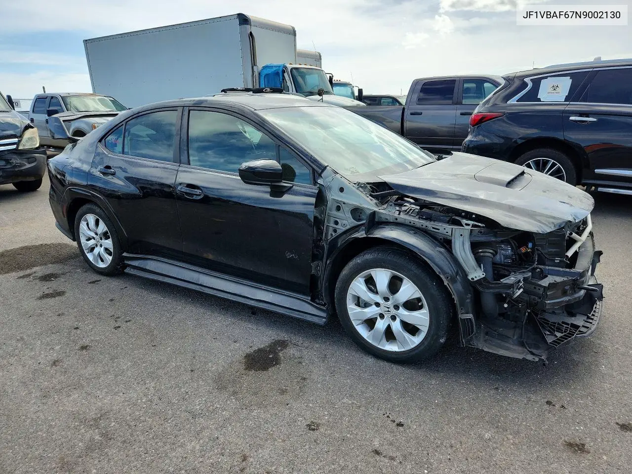 2022 SUBARU WRX VIN JF1VBAF67N9002130 — фото 4