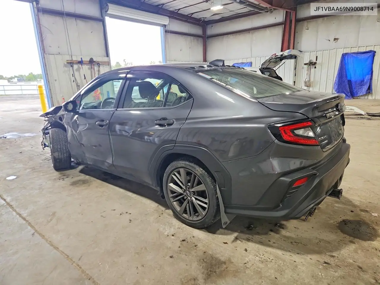 2022 SUBARU WRX VIN JF1VBAA69N9008714 — фото 2