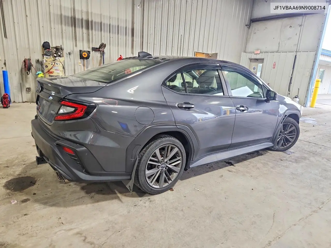 2022 SUBARU WRX VIN JF1VBAA69N9008714 — фото 3
