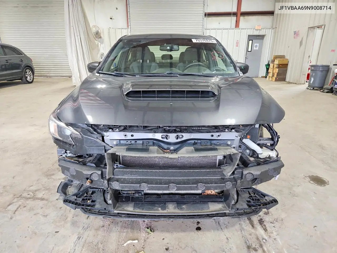 2022 SUBARU WRX VIN JF1VBAA69N9008714 — фото 5