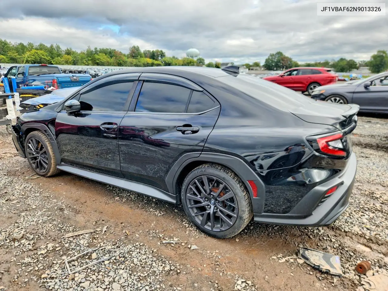 2022 SUBARU WRX VIN JF1VBAF62N9013326 — фото 2