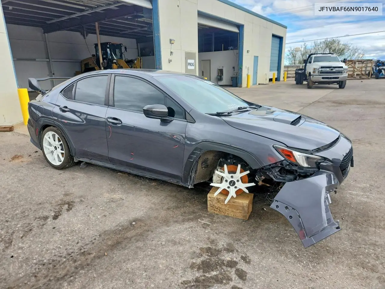 2022 SUBARU WRX VIN JF1VBAF66N9017640 — фото 4