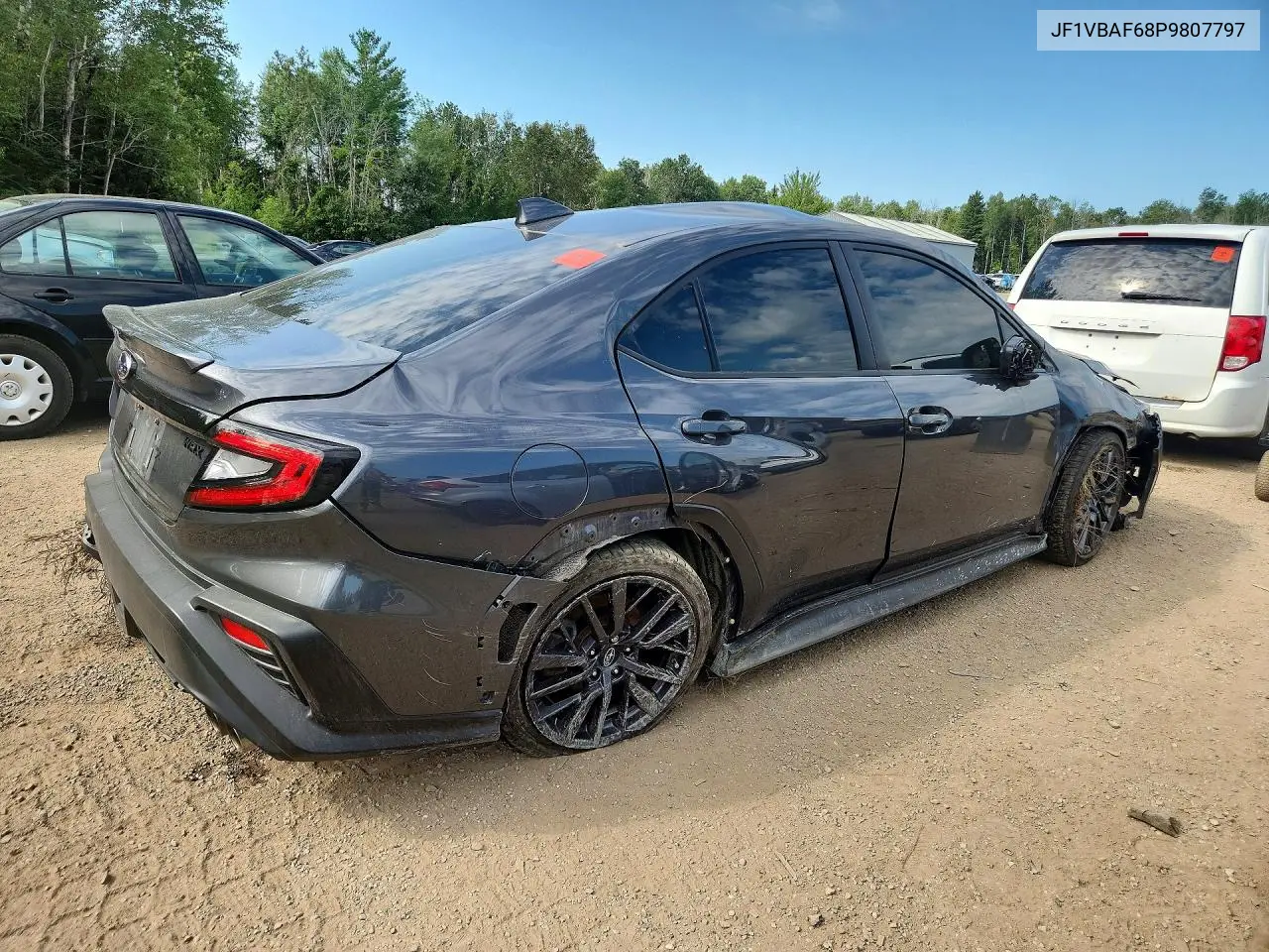 2023 SUBARU WRX VIN JF1VBAF68P9807797 — фото 3