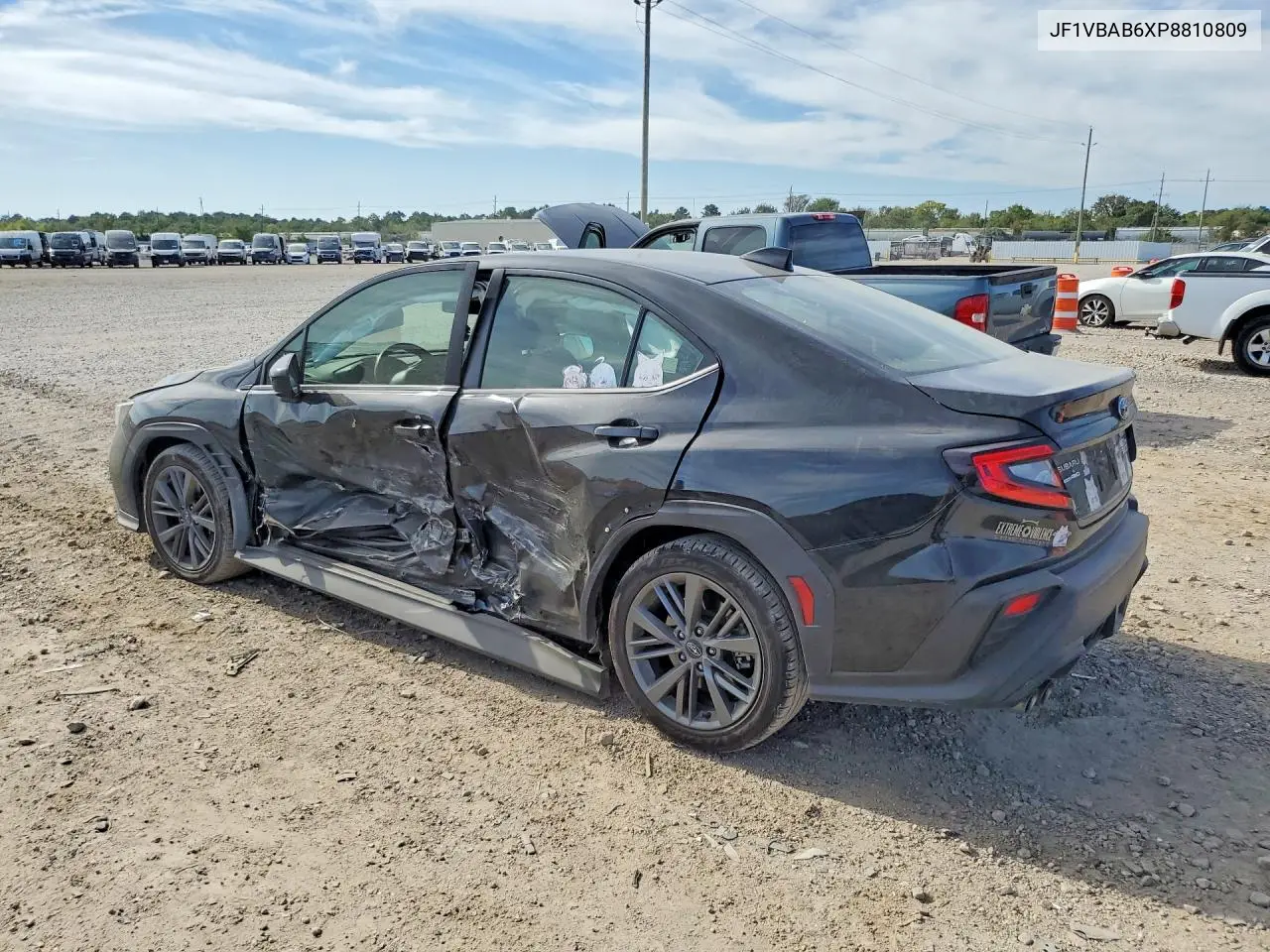 2023 SUBARU WRX VIN JF1VBAB6XP8810809 — фото 2