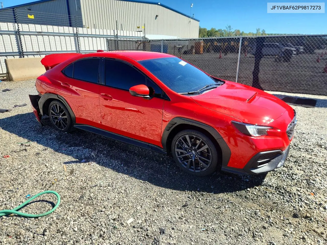 2023 SUBARU WRX VIN JF1VBAF62P9817273 — фото 4