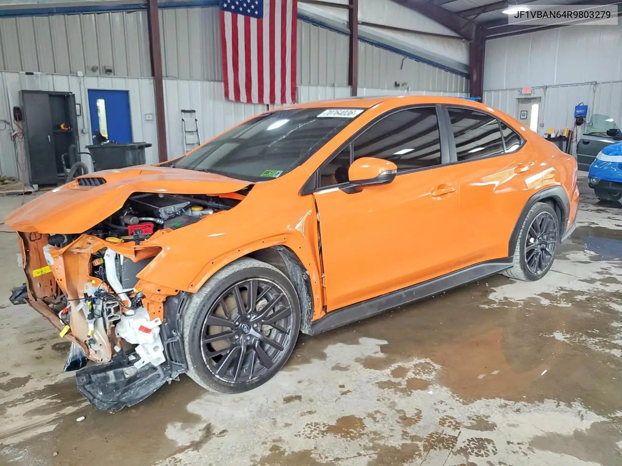 SUBARU WRX 2024, VIN JF1VBAN64R9803279