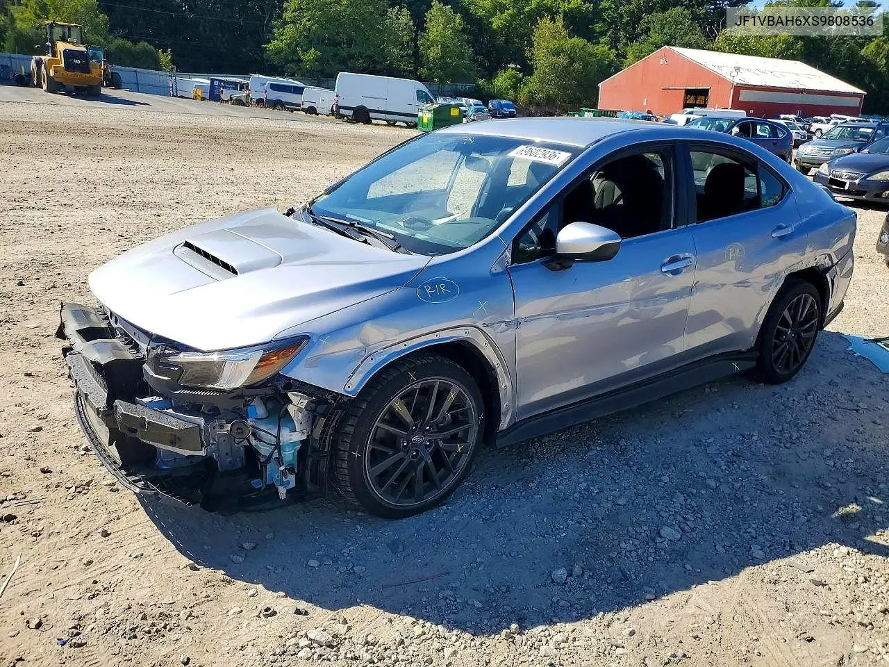 SUBARU WRX 2025, VIN JF1VBAH6XS9808536