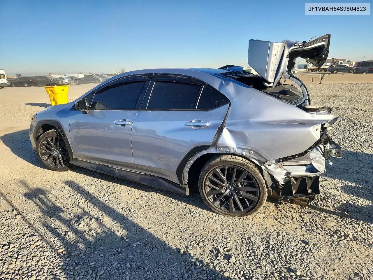 2025 SUBARU WRX VIN JF1VBAH64S9804823 — фото 2