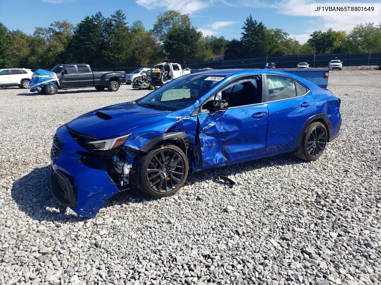 SUBARU WRX 2026, VIN JF1VBAN65T8801649