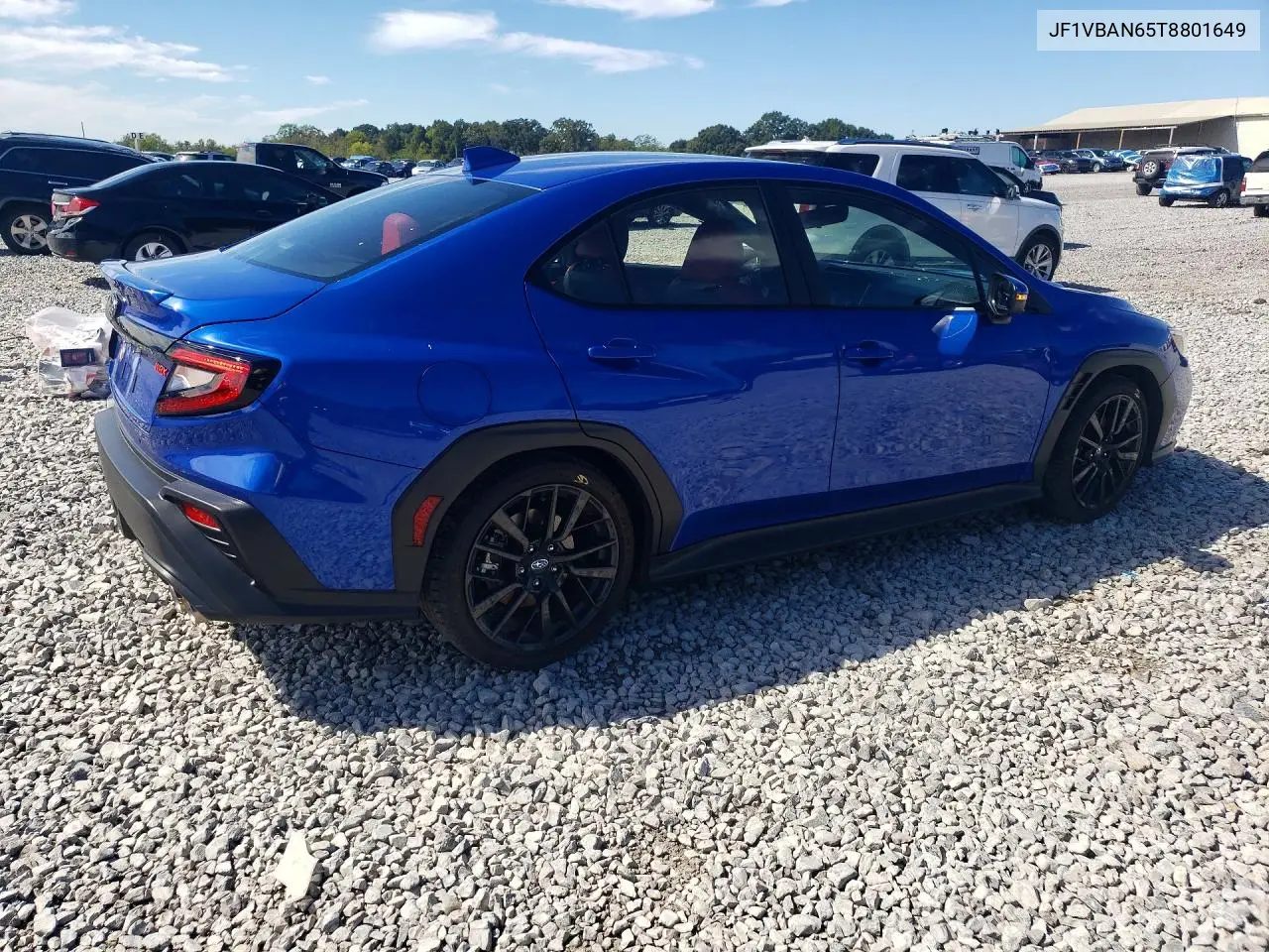 2026 SUBARU WRX VIN JF1VBAN65T8801649 — фото 3