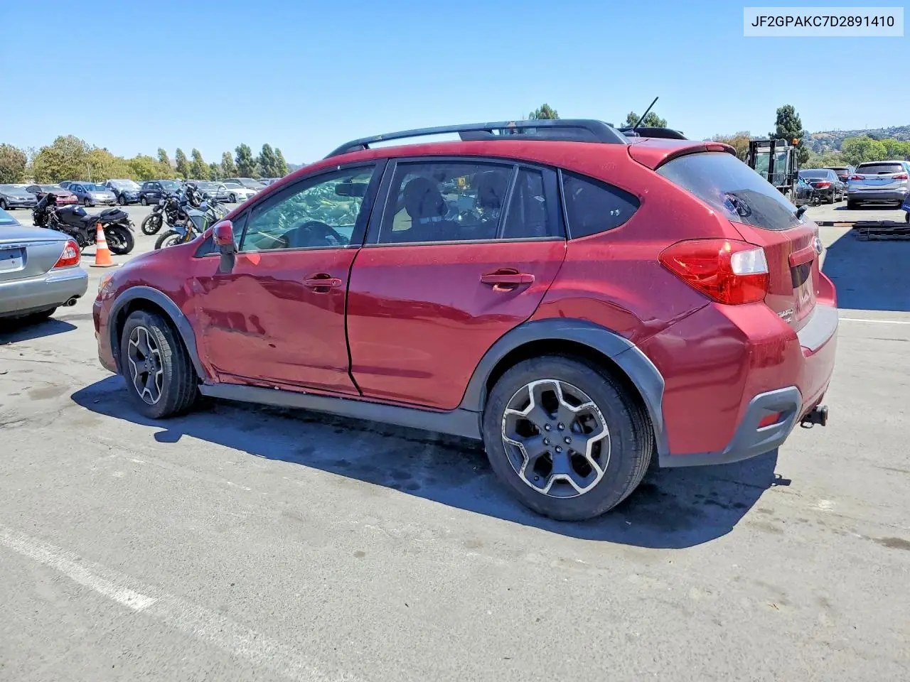 2013 SUBARU XV VIN JF2GPAKC7D2891410 — фото 2